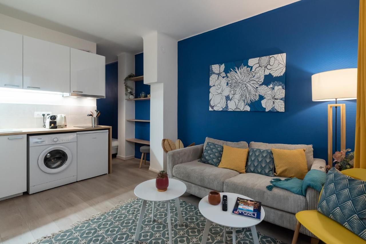 Studio Blue Confort , Proche Gare Part Dieu Διαμέρισμα Βιλερμπάν Εξωτερικό φωτογραφία